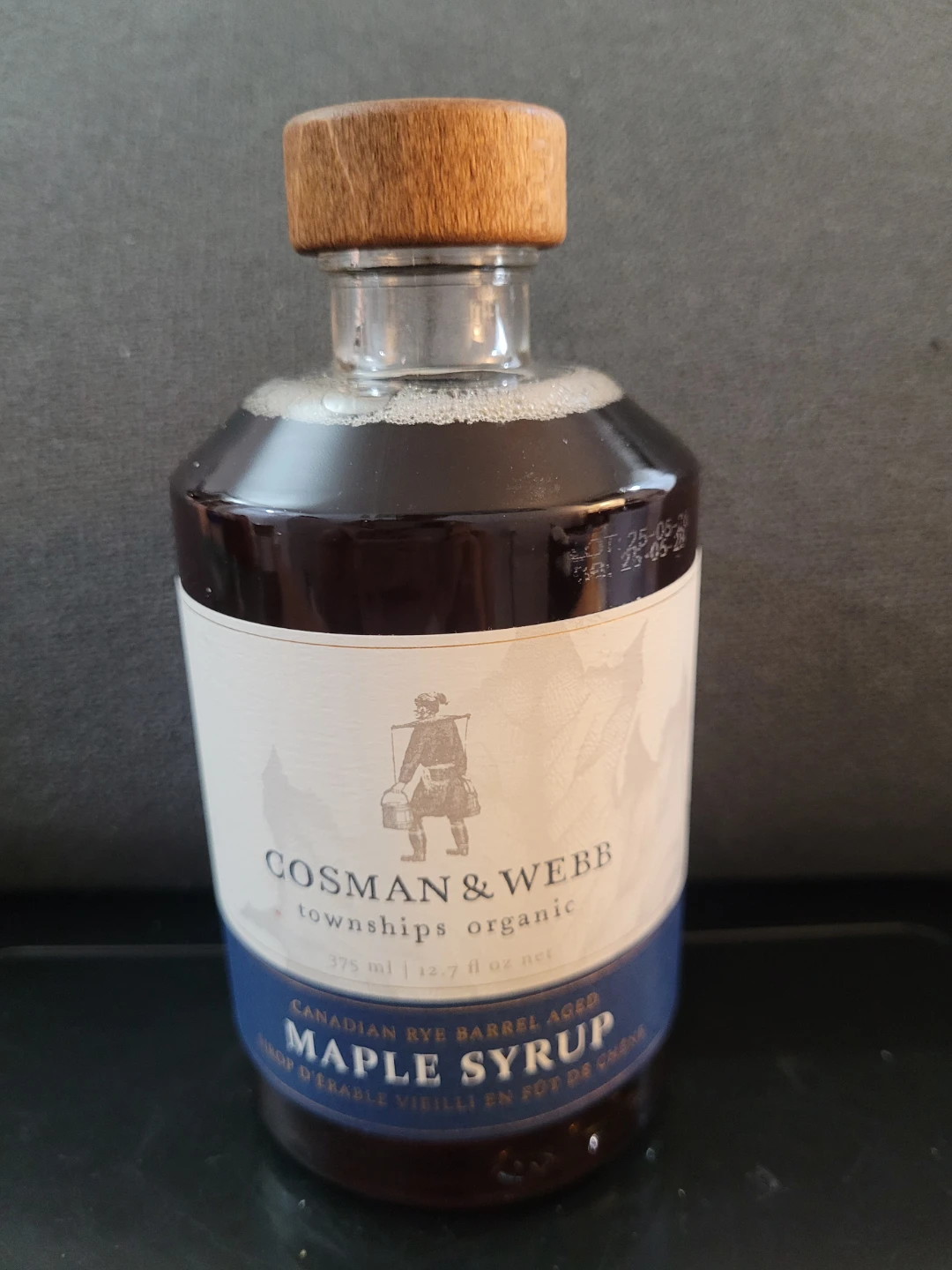 Cosman & Webb Organic Canadian Rye Barrel Aged Maple Syrup