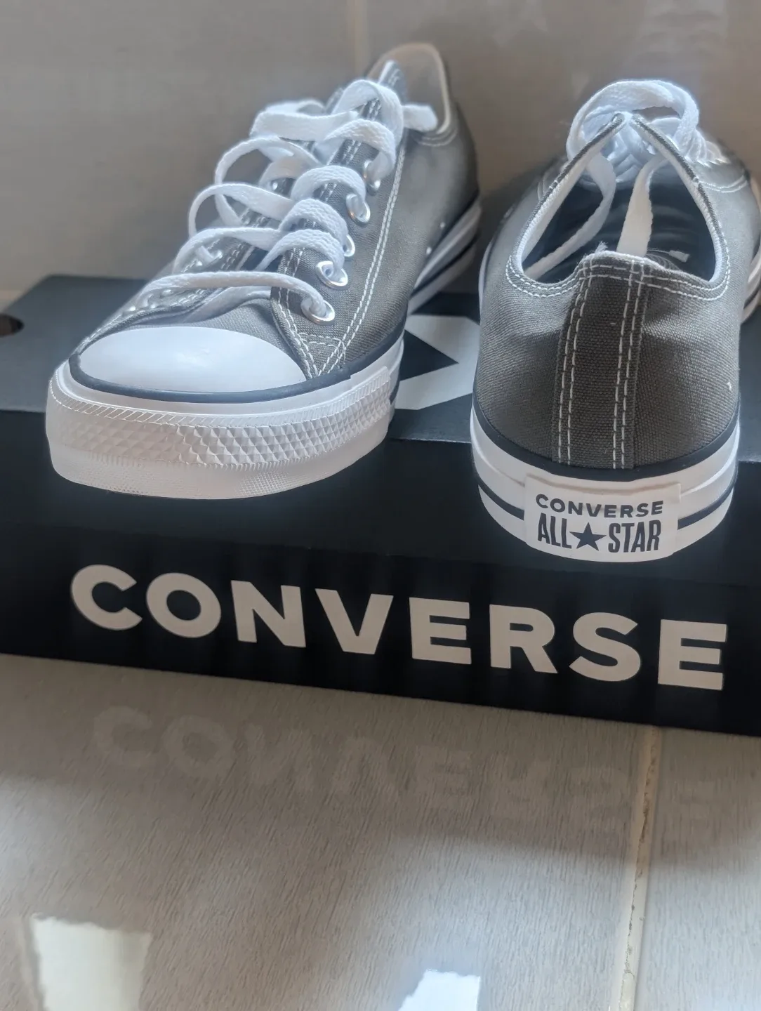 Converse All Star Sneakers - Grey Men's size 9.5 - photo 2