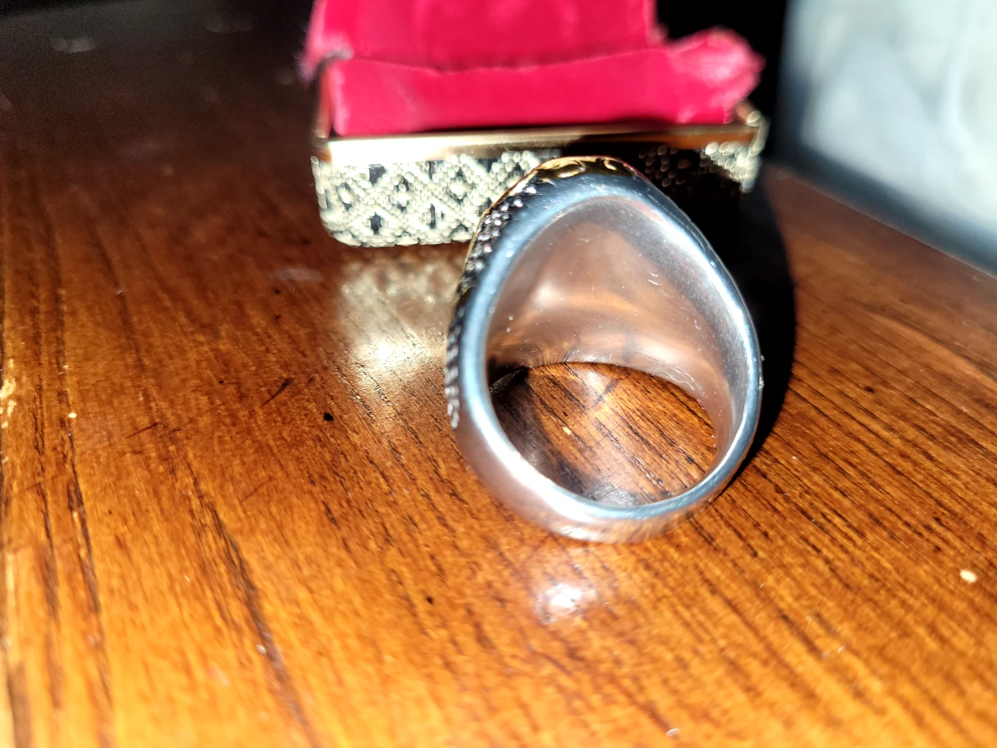 Men's Onyx Ring with Jewellery Box - photo 3