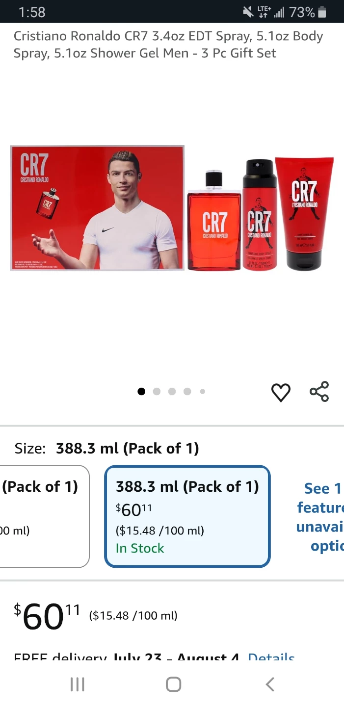 *BRAND NEW* Cristiano Ronaldo CR7 Fragrance Gift Set - photo 4