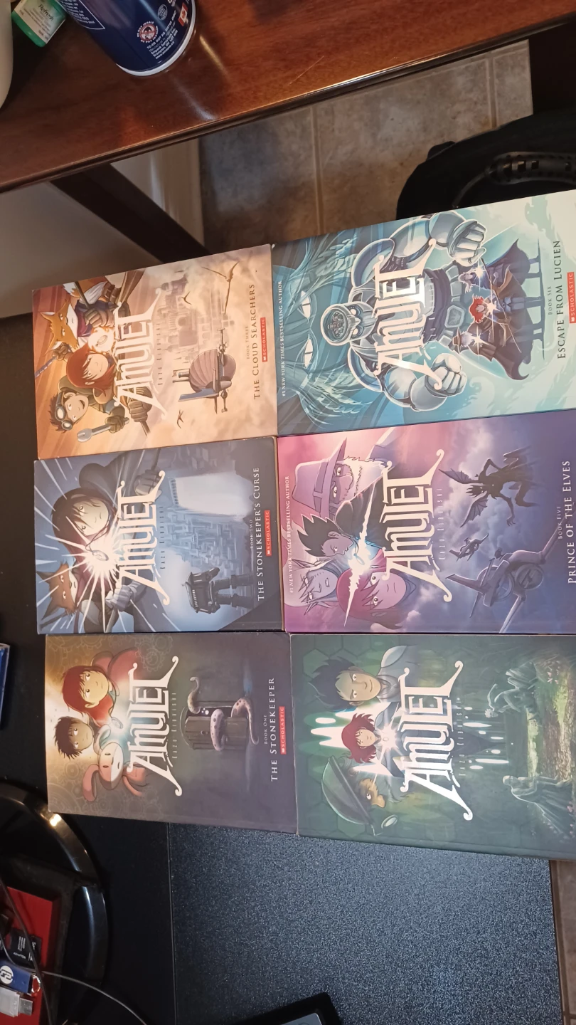 Amulet Graphic Novels Books 1-6