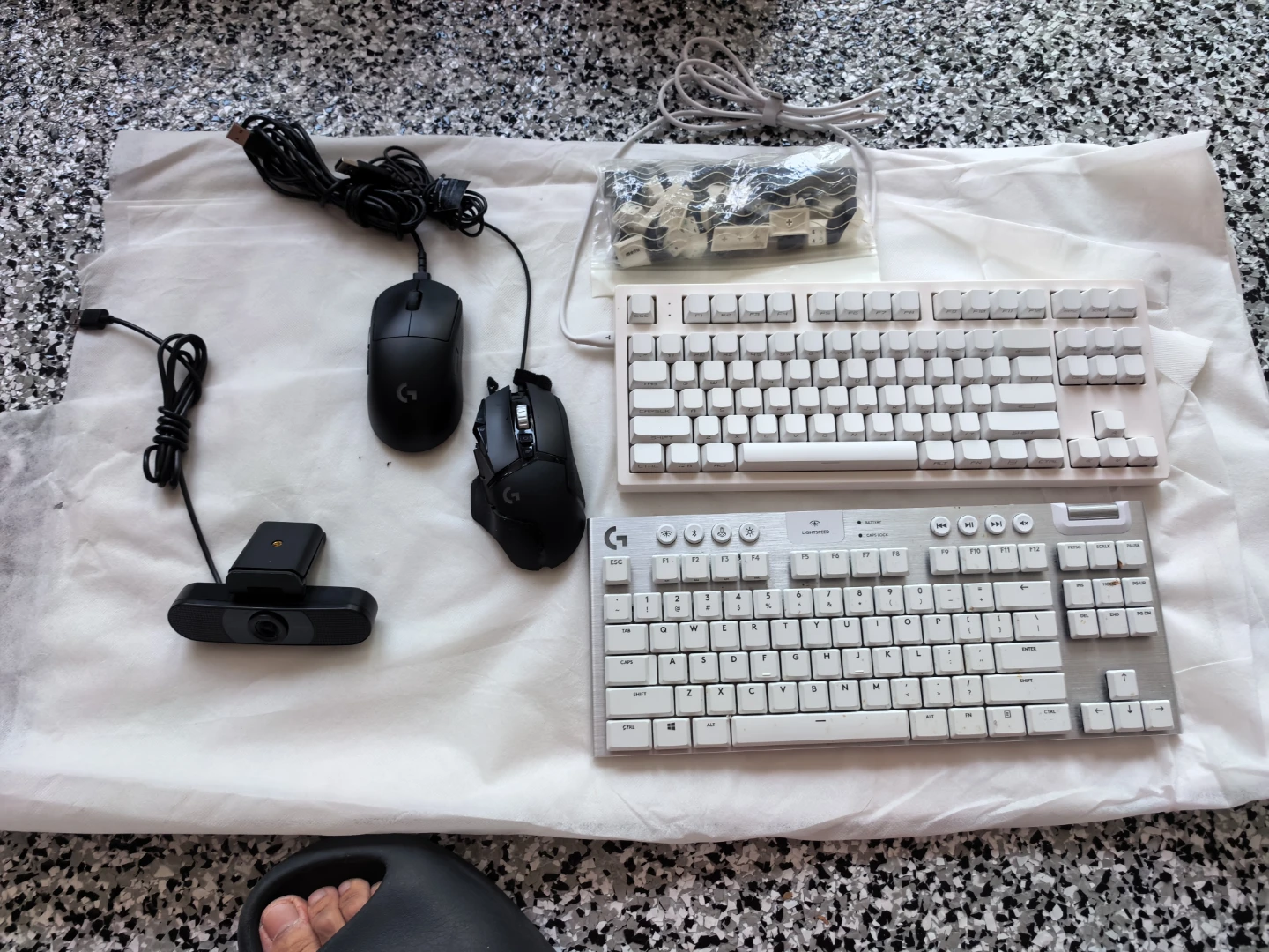Logitech G Gaming Keyboard, Mouse & Webcam Bundle