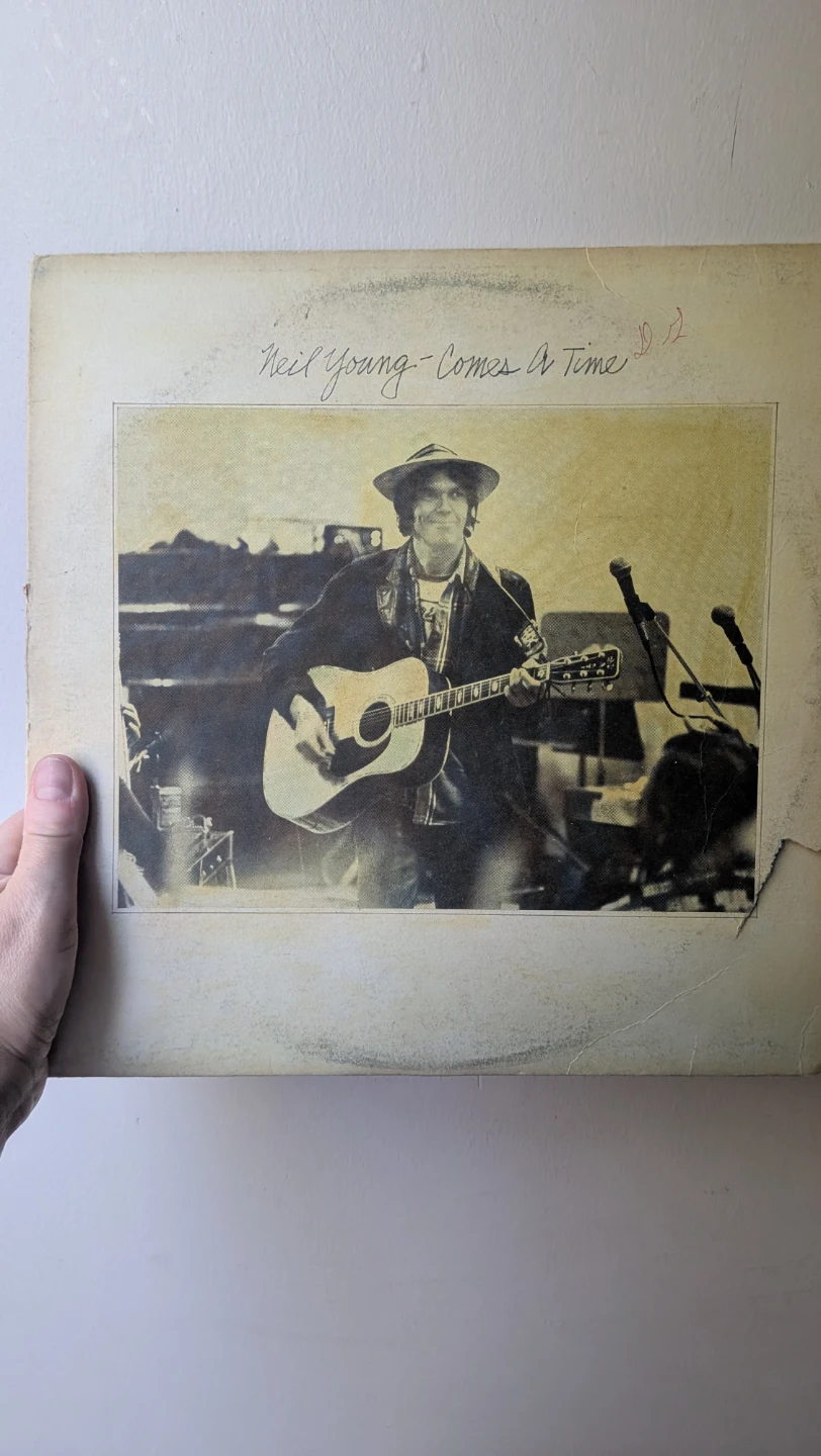 Neil Young - Comes A Time Vinyl Record Album