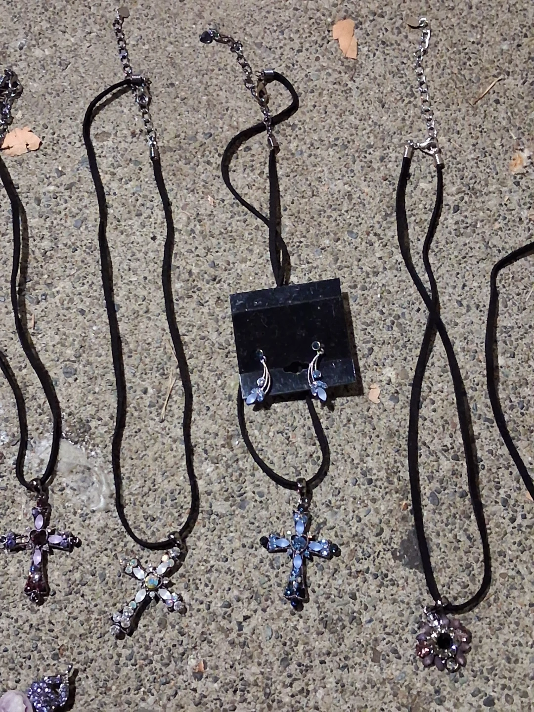 Assorted Rhinestone Pendant Necklaces - photo 2