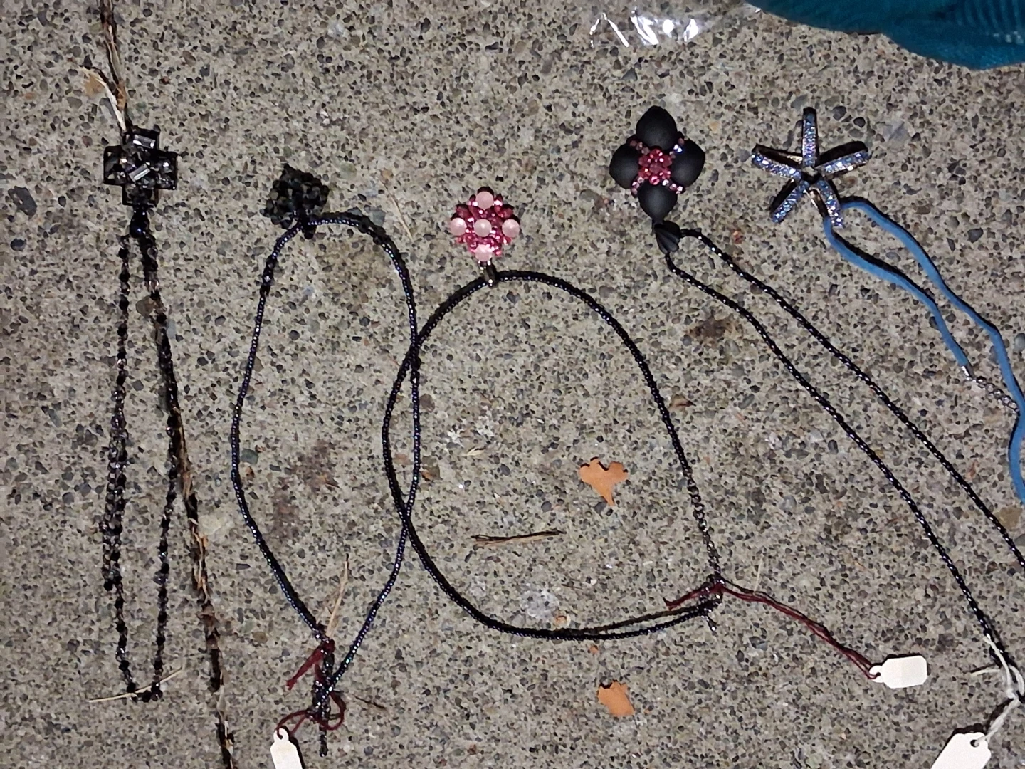 Assorted Rhinestone Pendant Necklaces - photo 5