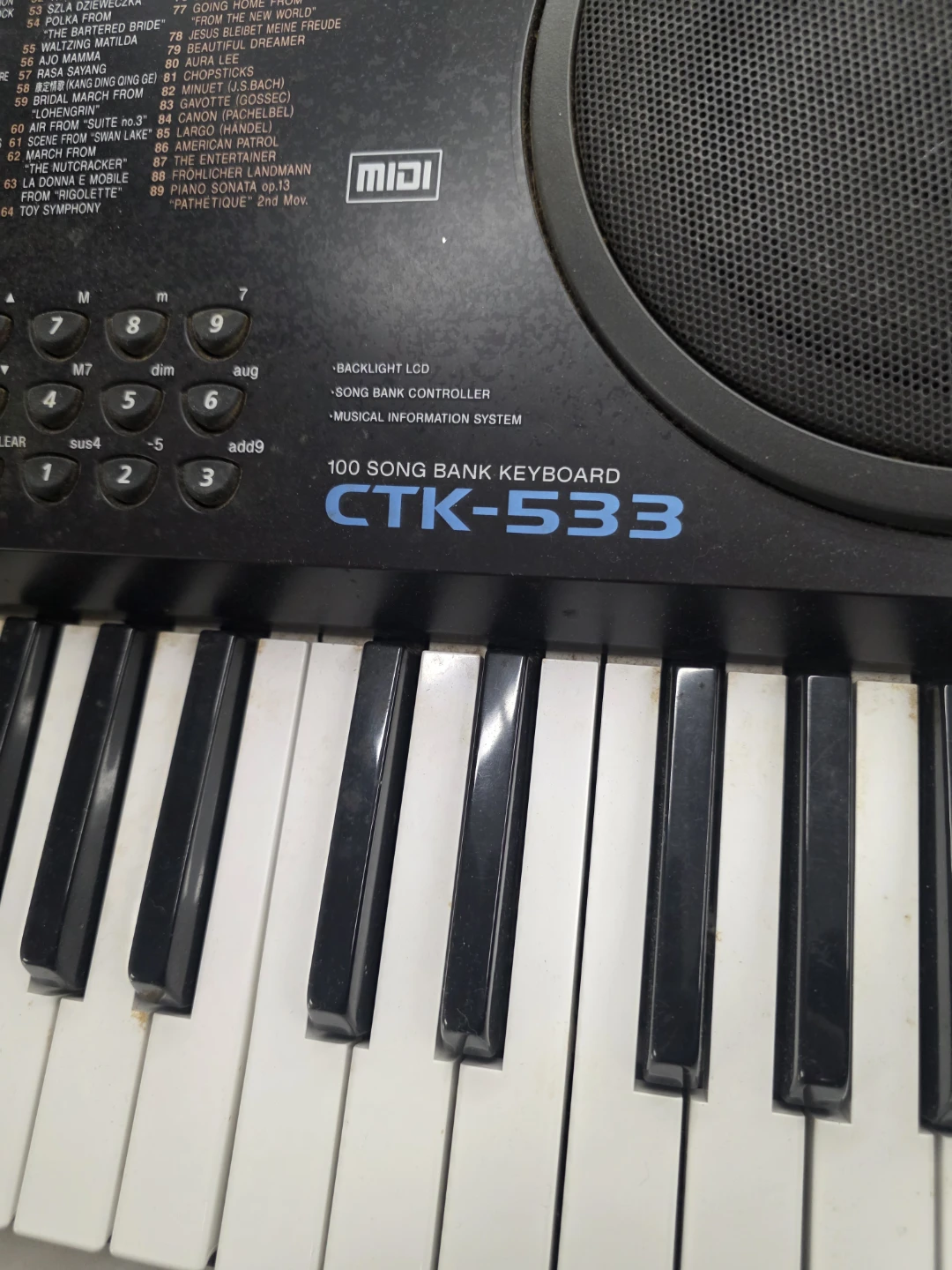 Casio CTK-533 100 Song Bank Keyboard