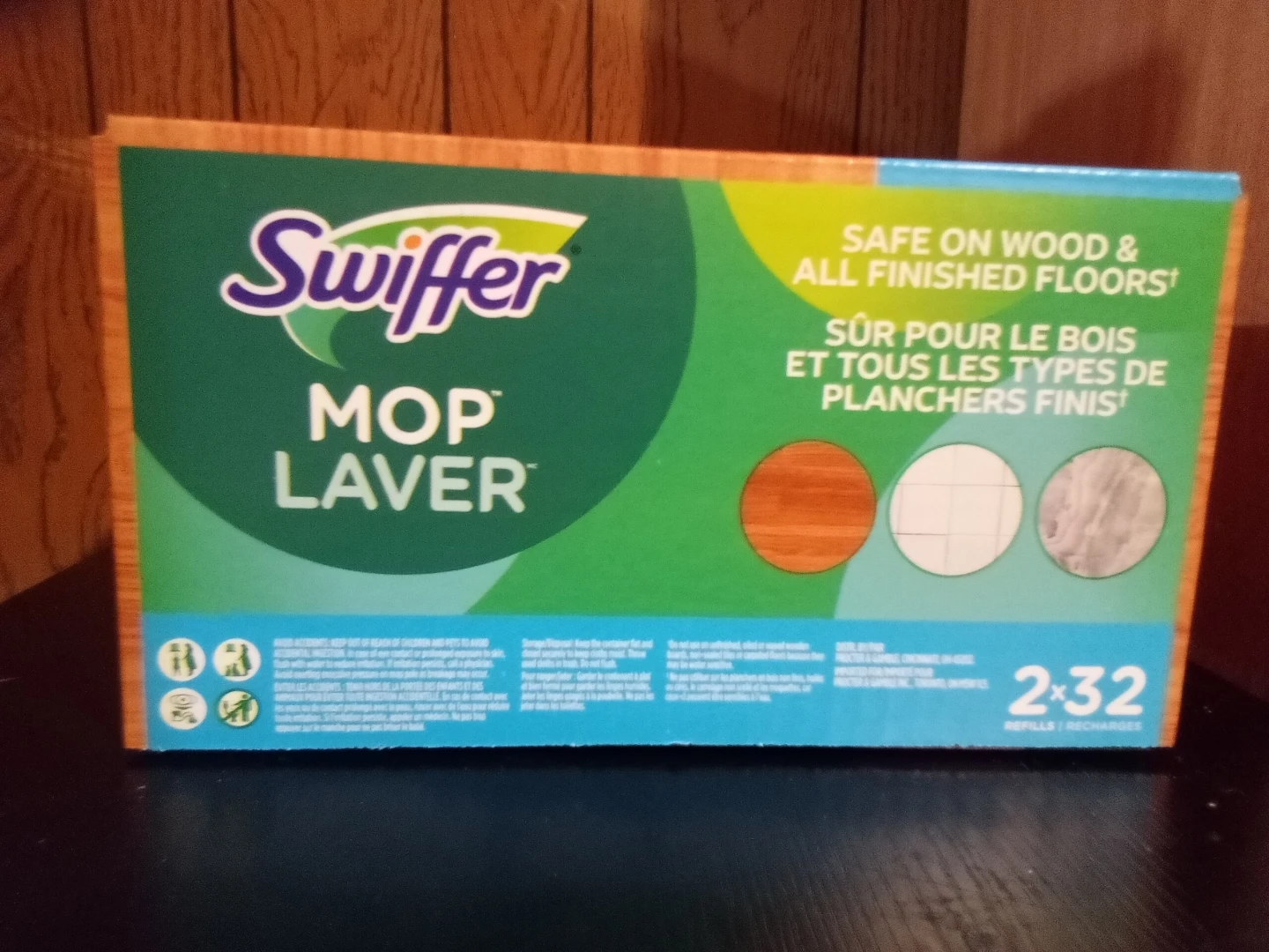 Swiffer Mop Lavers Wet Mopping Cloths - photo 2
