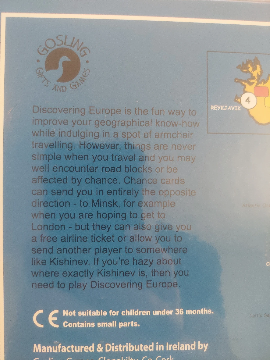 Discovering Europe Board Game - Unopened - photo 3