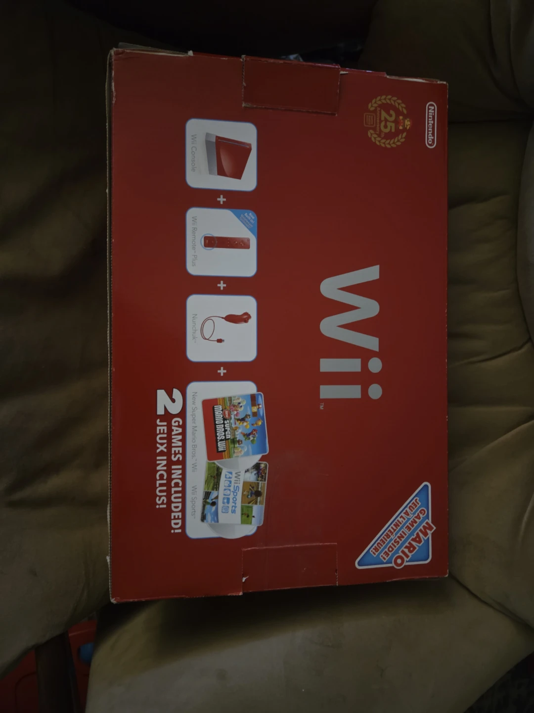 Nintendo Wii Red Console