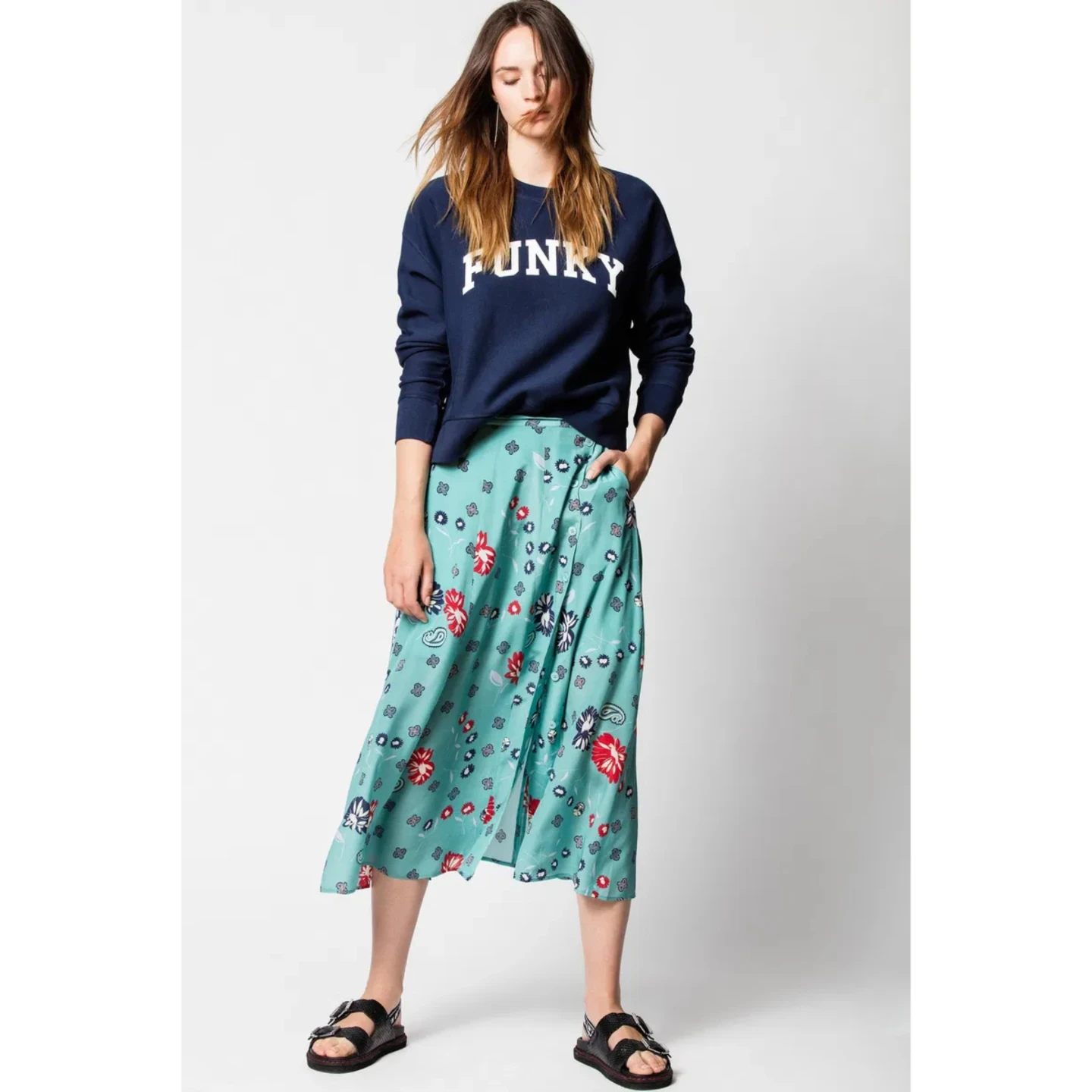 ZADIG & VOLTAIRE June Daisy Skirt