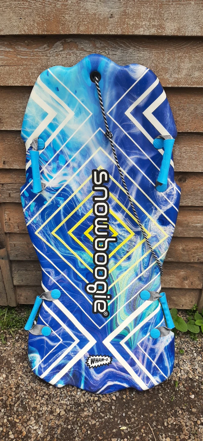 SnowBoogie Toboggan Sled with Rope