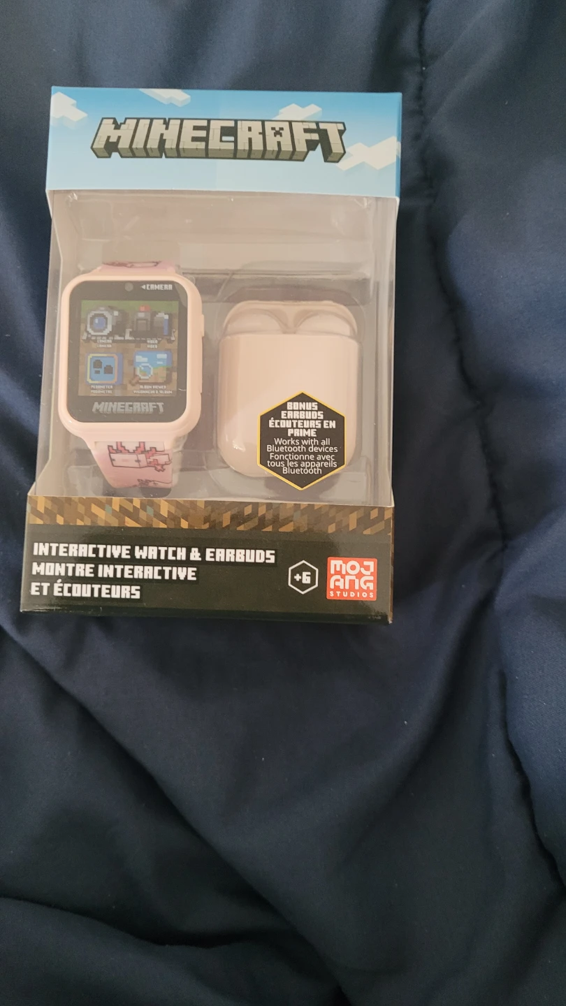 Minecraft Interactive Watch & Earbuds Set