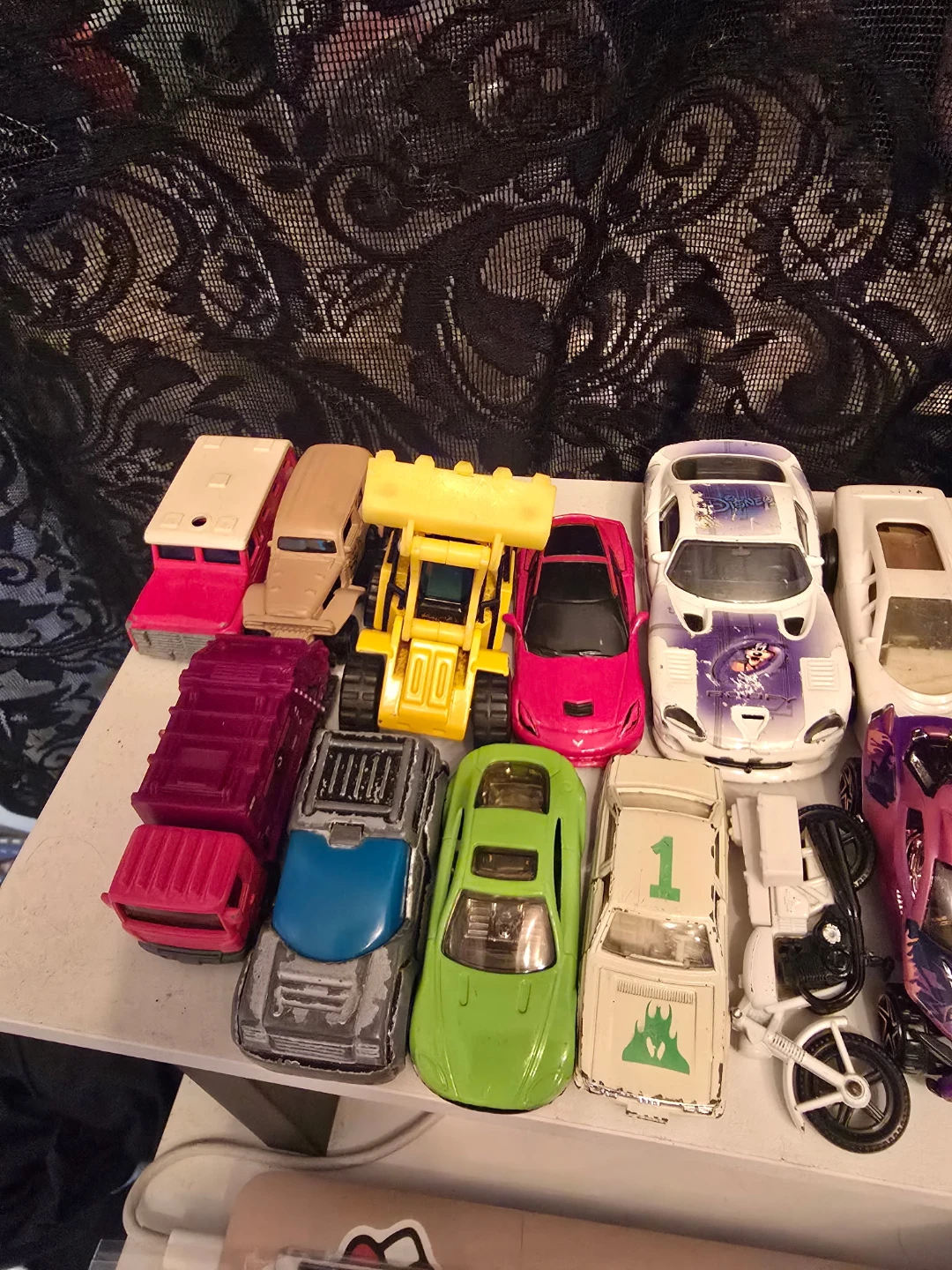 Assorted Die-Cast Toy Cars