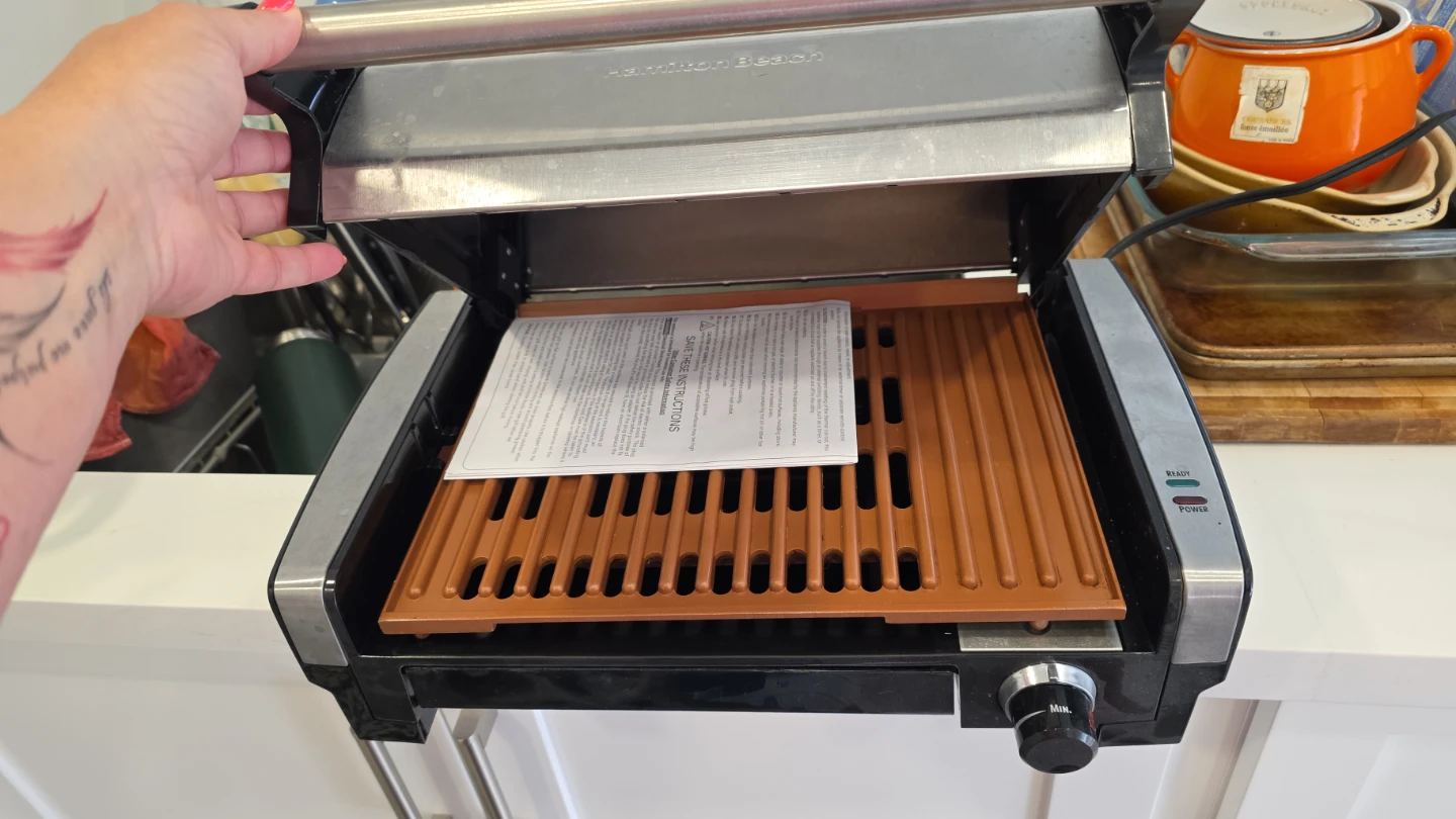 Hamilton Beach Electric Grill - photo 3