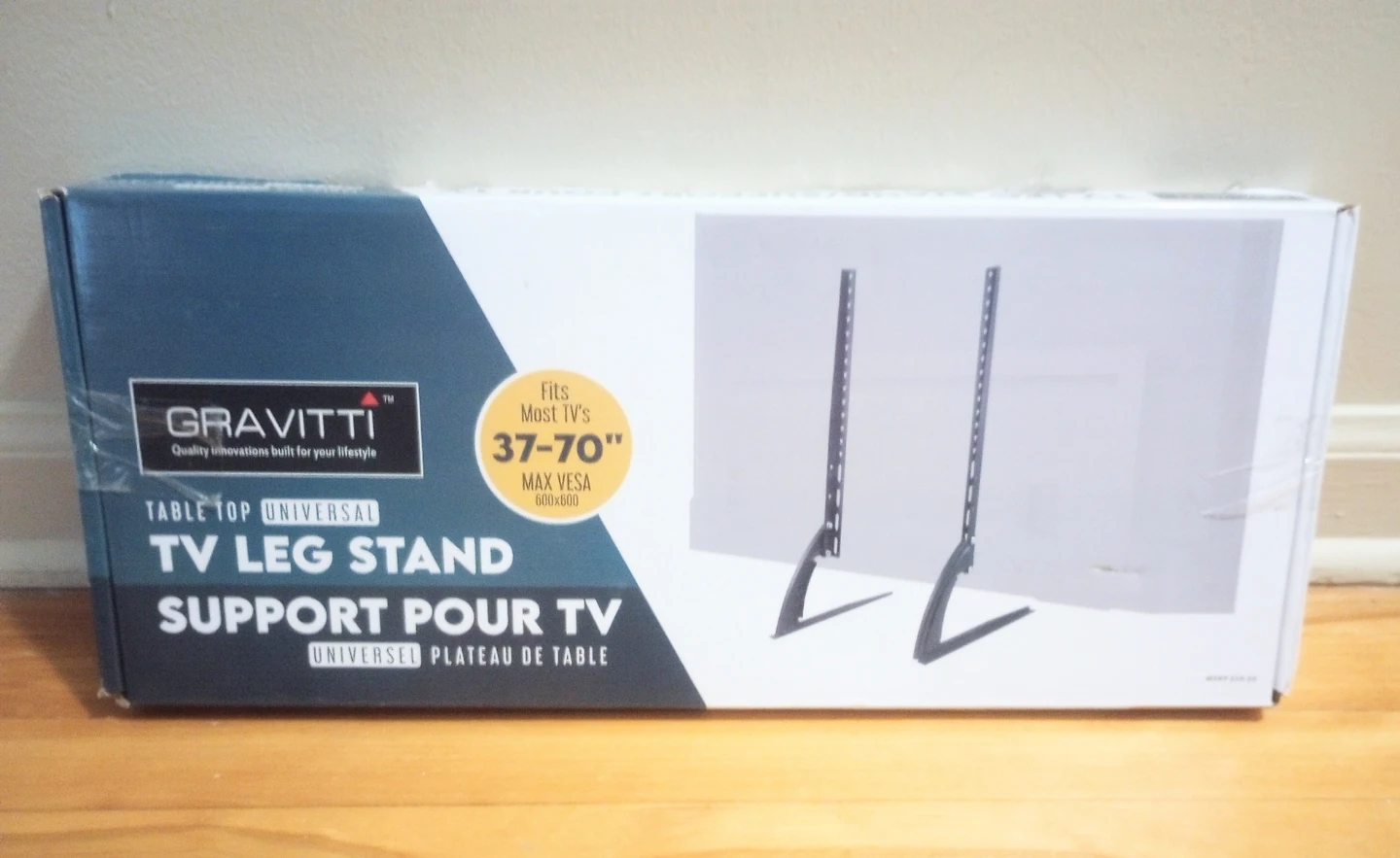Universal TV Leg Stand •  37"-70" TVs