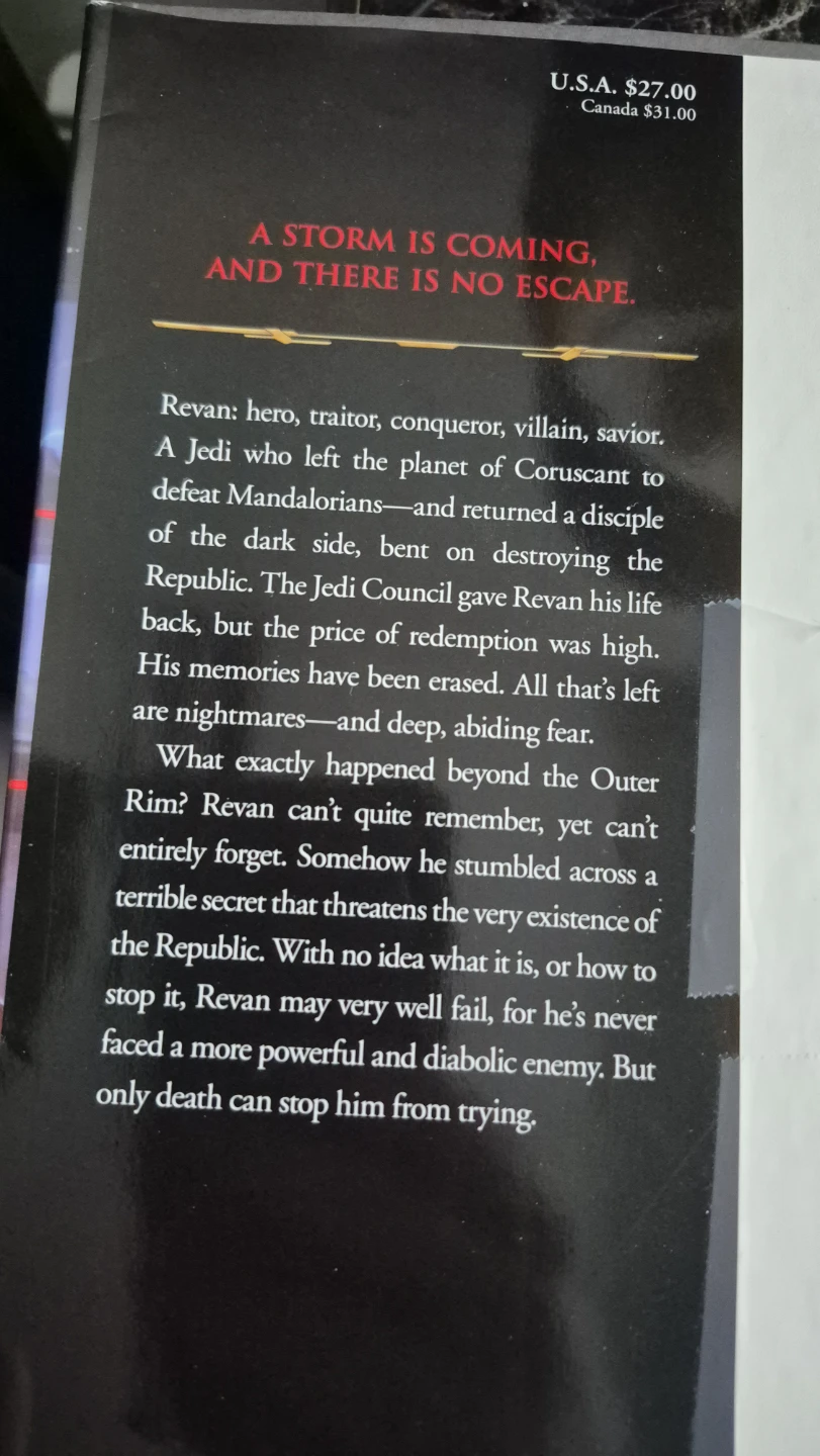 Star Wars: The Old Republic - Revan by Drew Karpyshyn Novel - photo 3