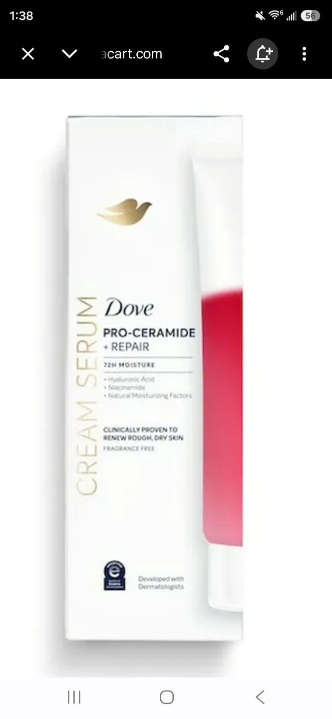 Dove Pro-Ceramide + Repair Cream Serum