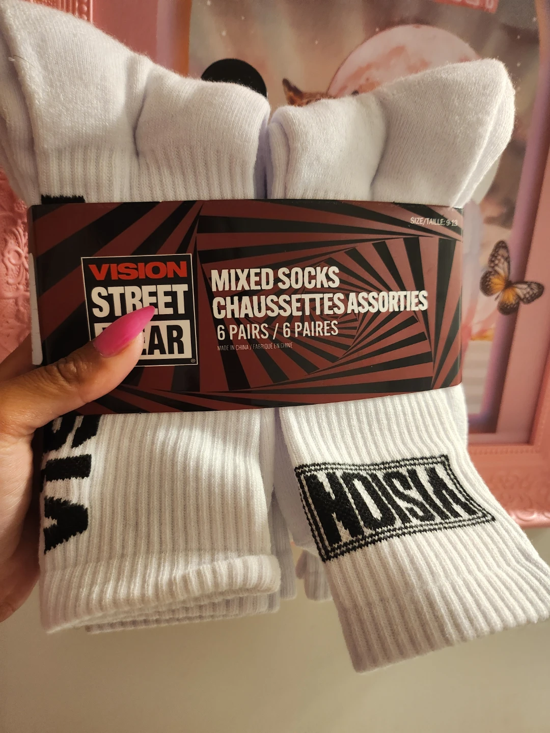 Vision Street Wear Mixed Socks 6 Pairs