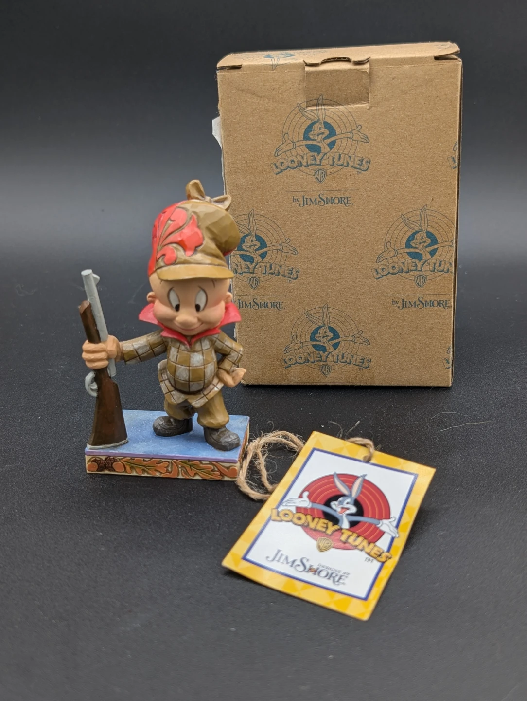 Jim Shore Looney Tunes Elmer Fudd "Happy Hunter" Figurine