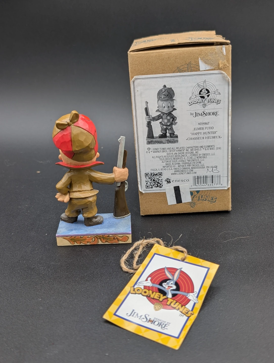Jim Shore Looney Tunes Elmer Fudd "Happy Hunter" Figurine - photo 2
