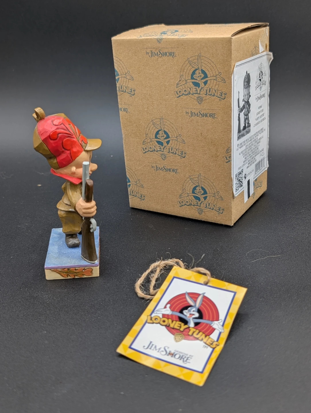 Jim Shore Looney Tunes Elmer Fudd "Happy Hunter" Figurine - photo 4