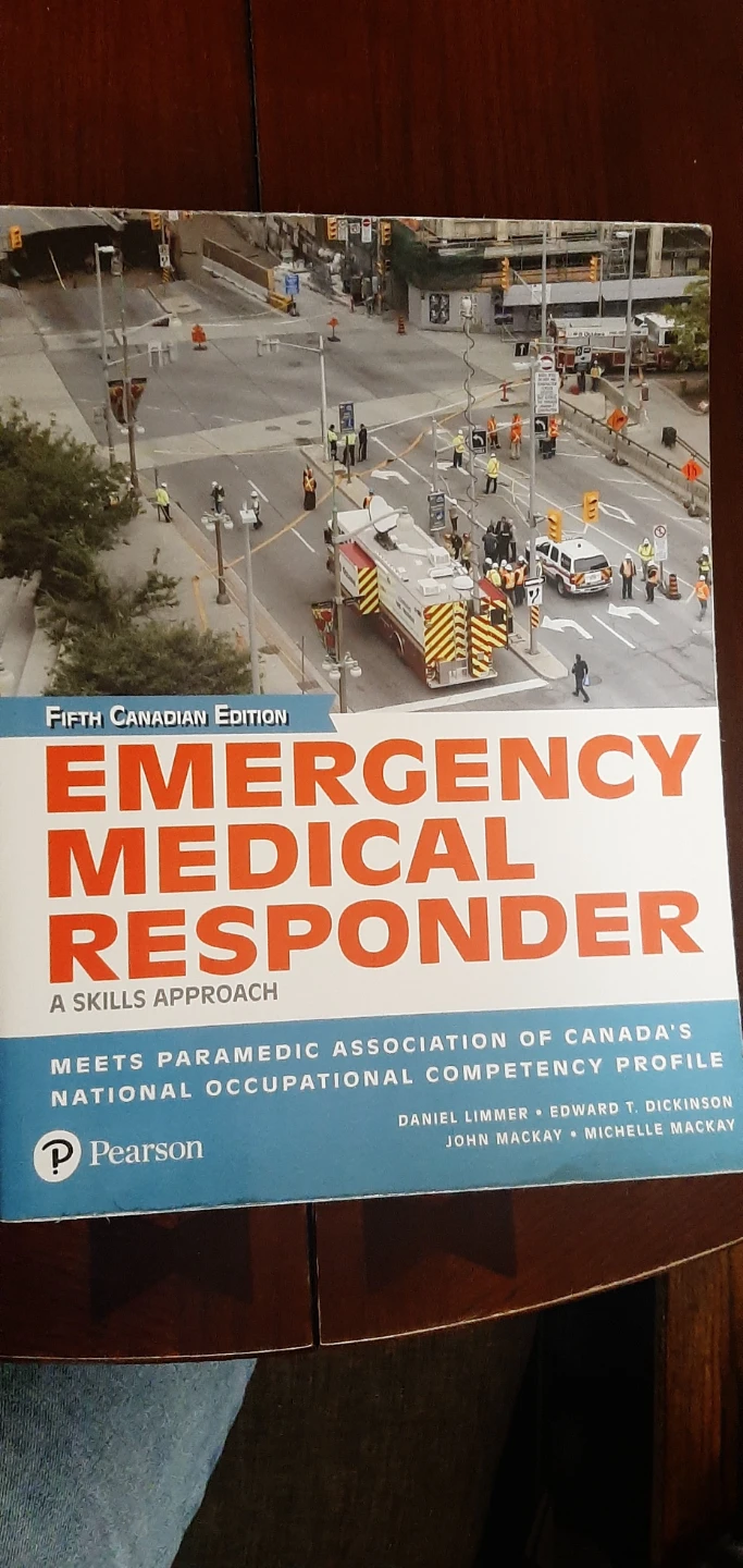 Emergency Medical Responder Textbook