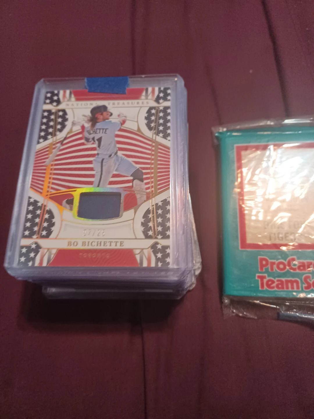 baseball cards of the Blue Jays
