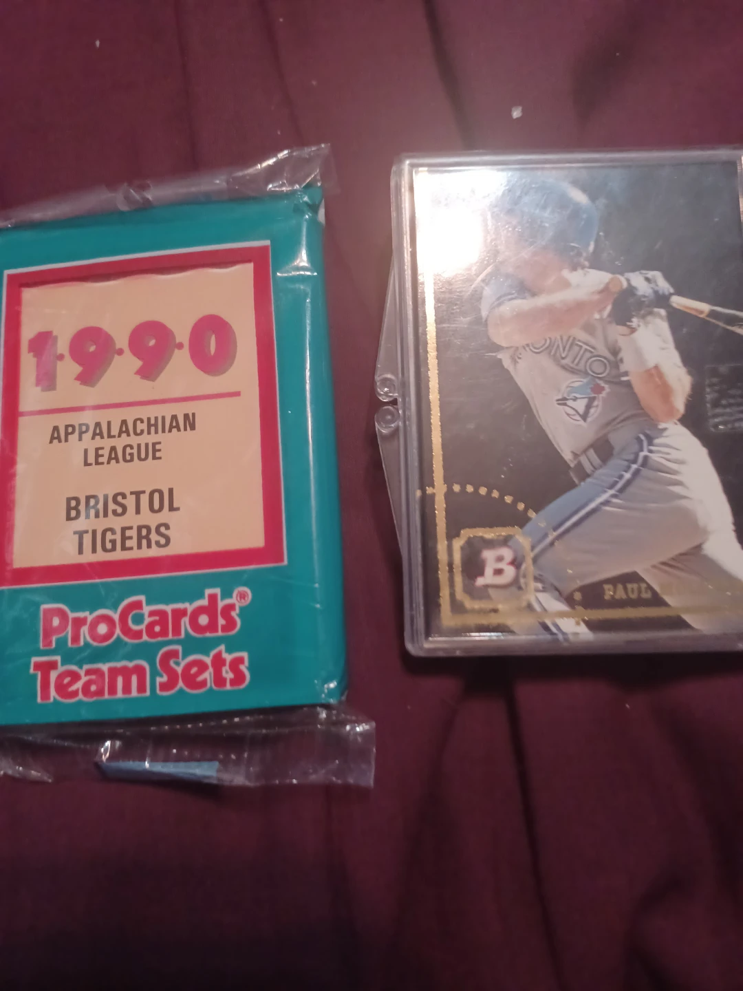 baseball cards of the Blue Jays - photo 2