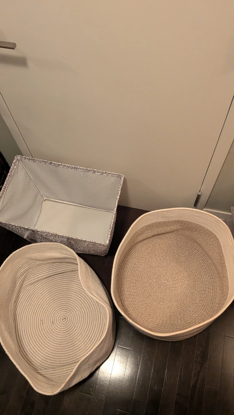 Rope Storage and Everfresh Baskets Set