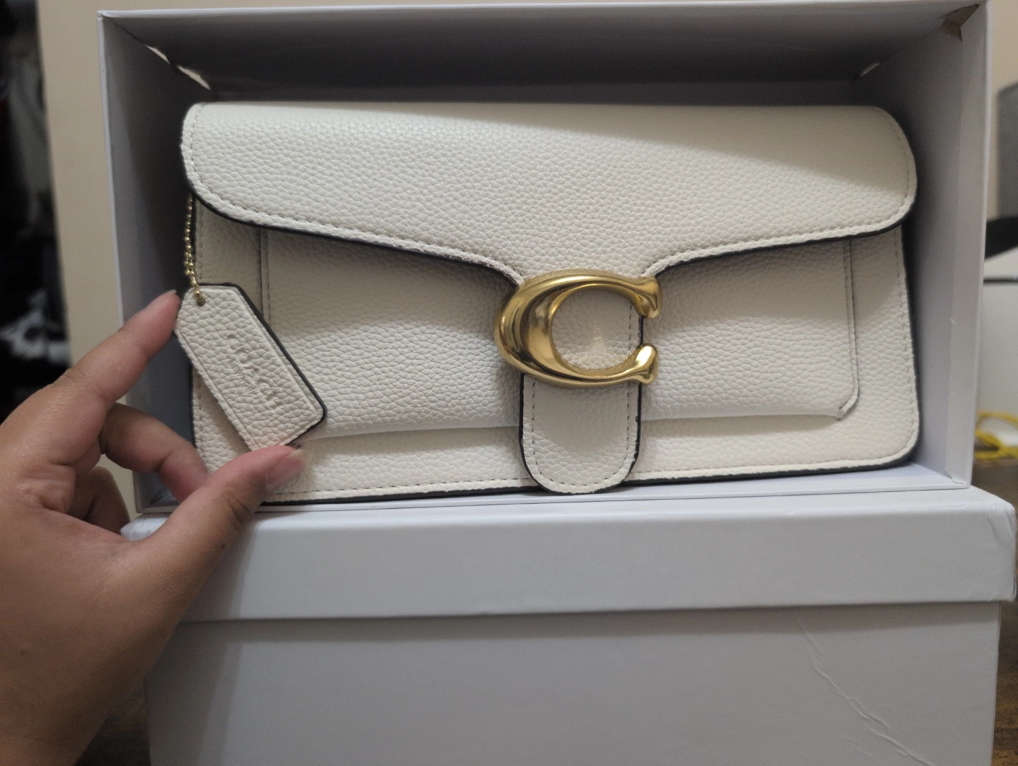 Coach Tabby Shoulder Bag  - White - photo 2