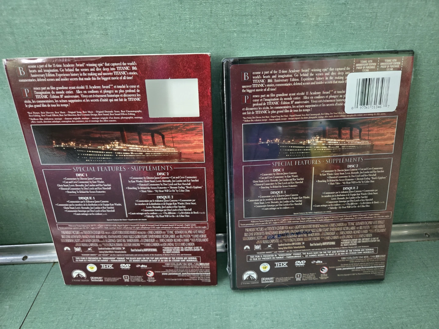 TITANIC DVD - photo 2