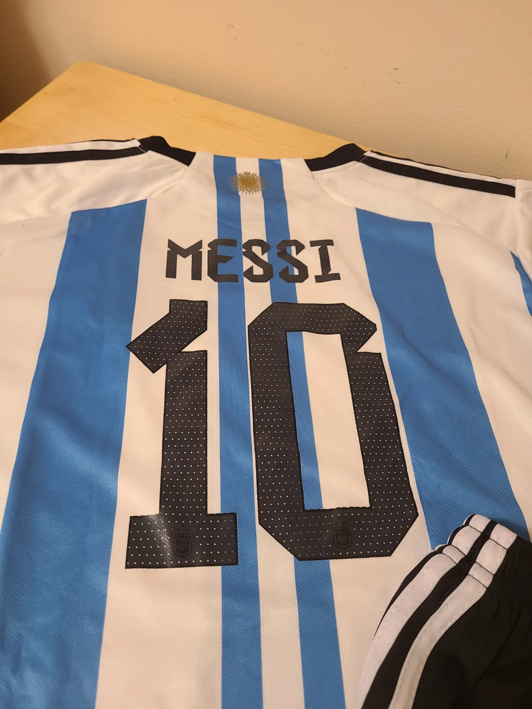 Kids Argentina Soccer Jersey & Shorts Set - photo 3