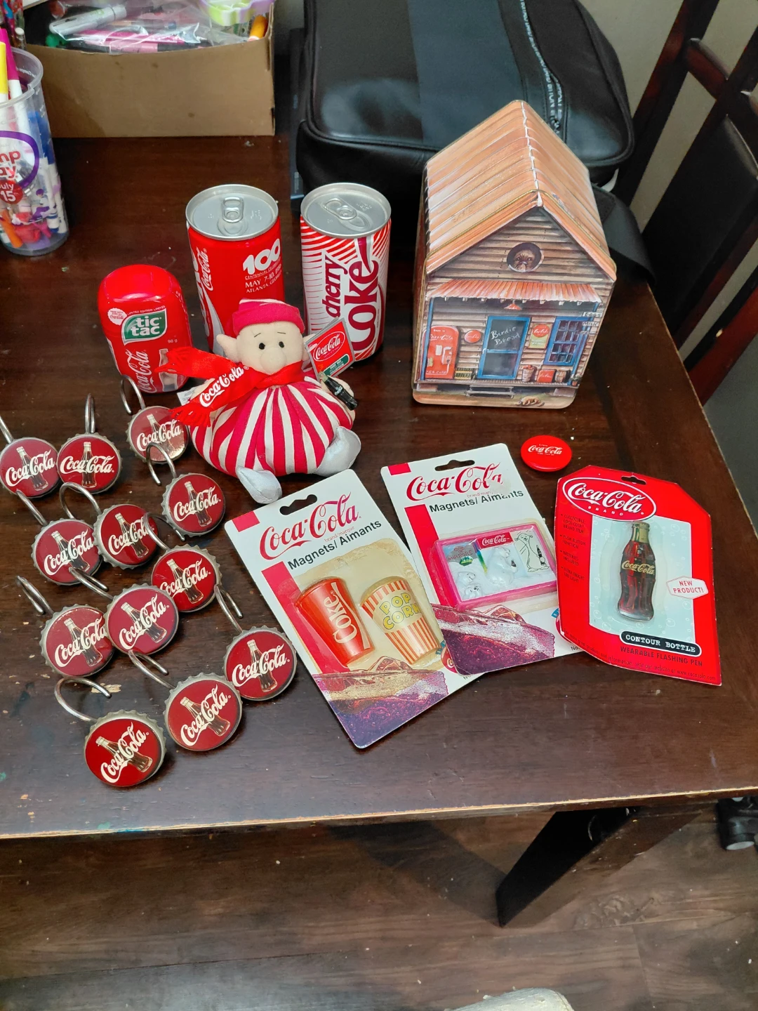 Vintage Coca-Cola Collectibles Lot (1980s/90s Nostalgia Items)