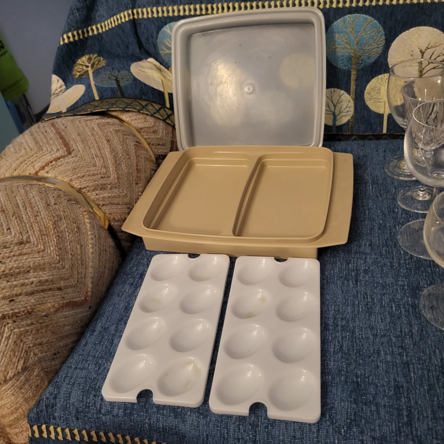 Tupperware Egg Keeper Caddy