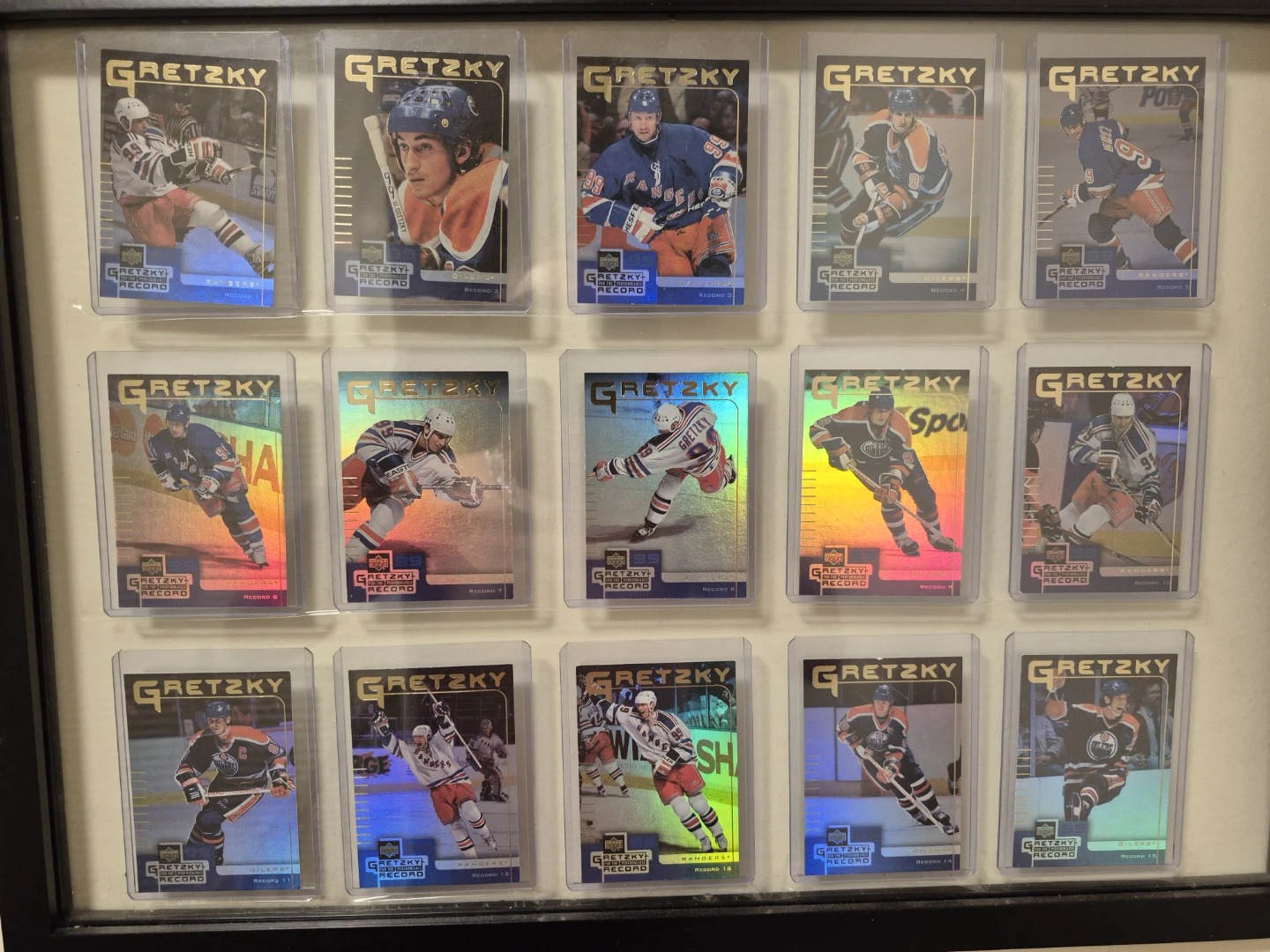 Wayne Gretzky Record Card Collection - photo 2