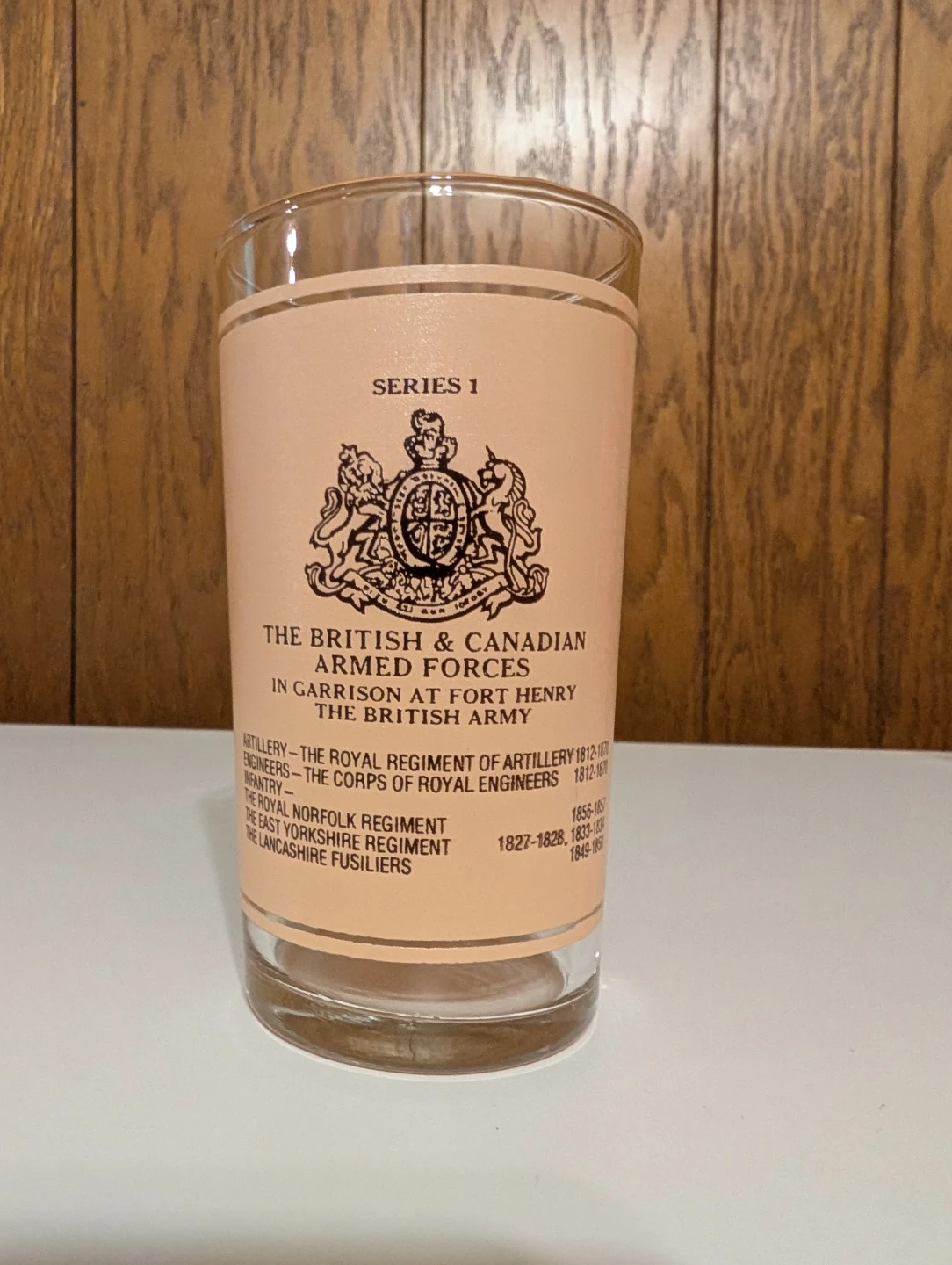 Vintage Old Fort Henry Souvenir Glass - photo 2