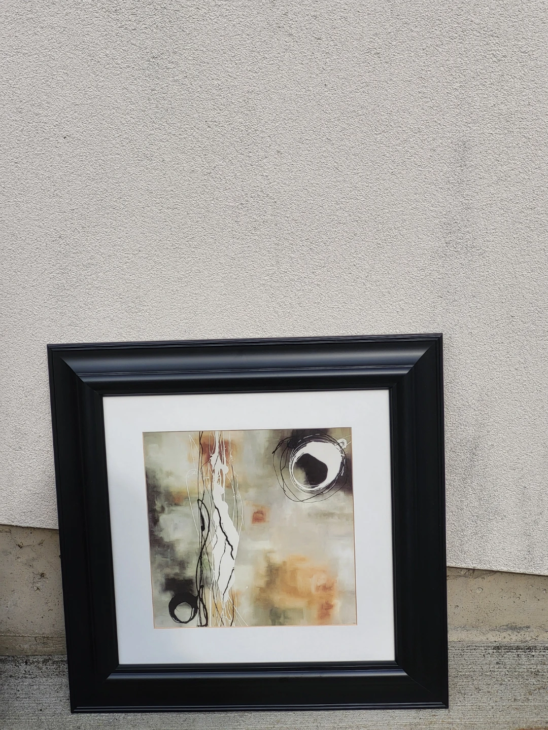 Set of 2 Framed Abstract Art Prints - photo 3