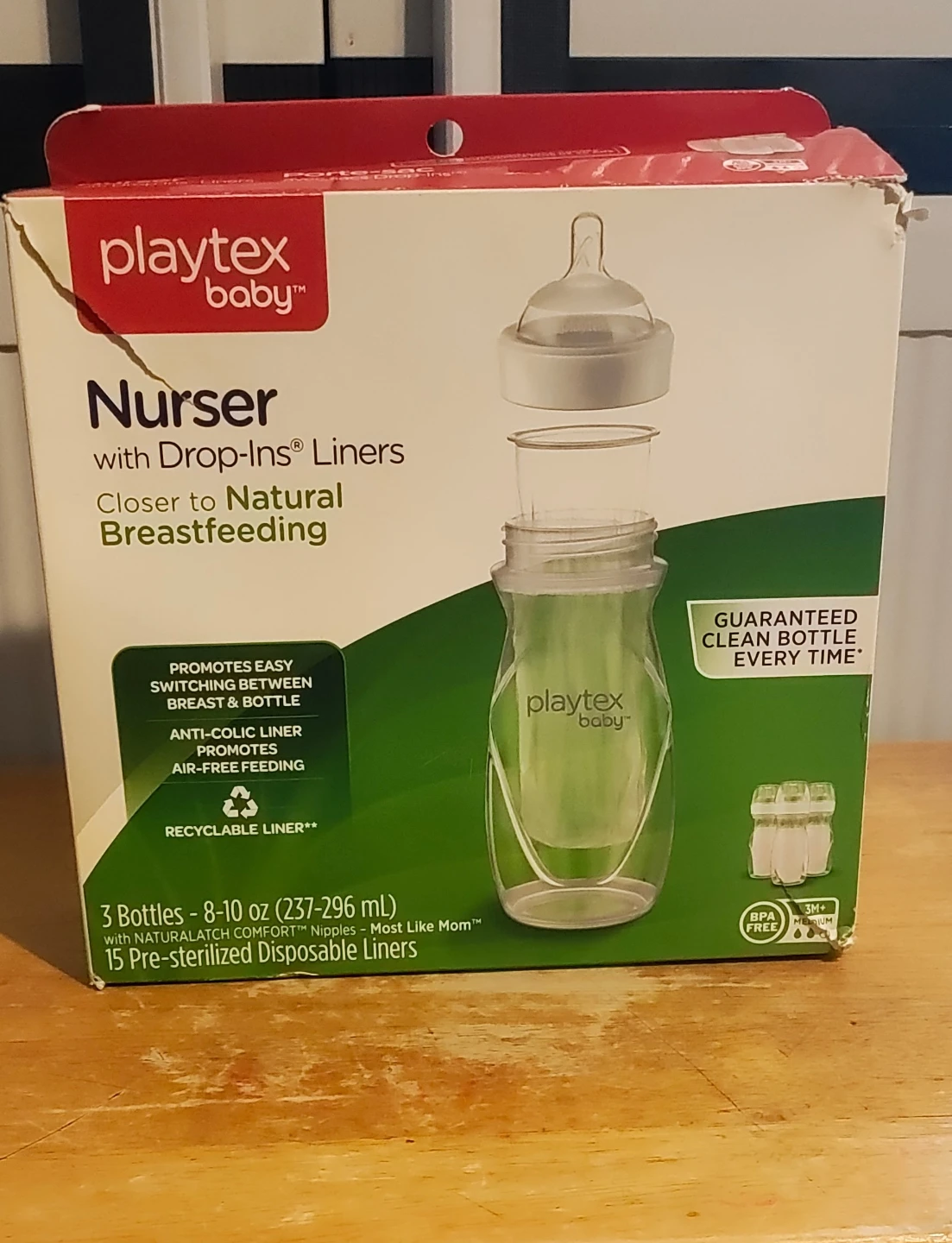 Nurser with Drop-In liners