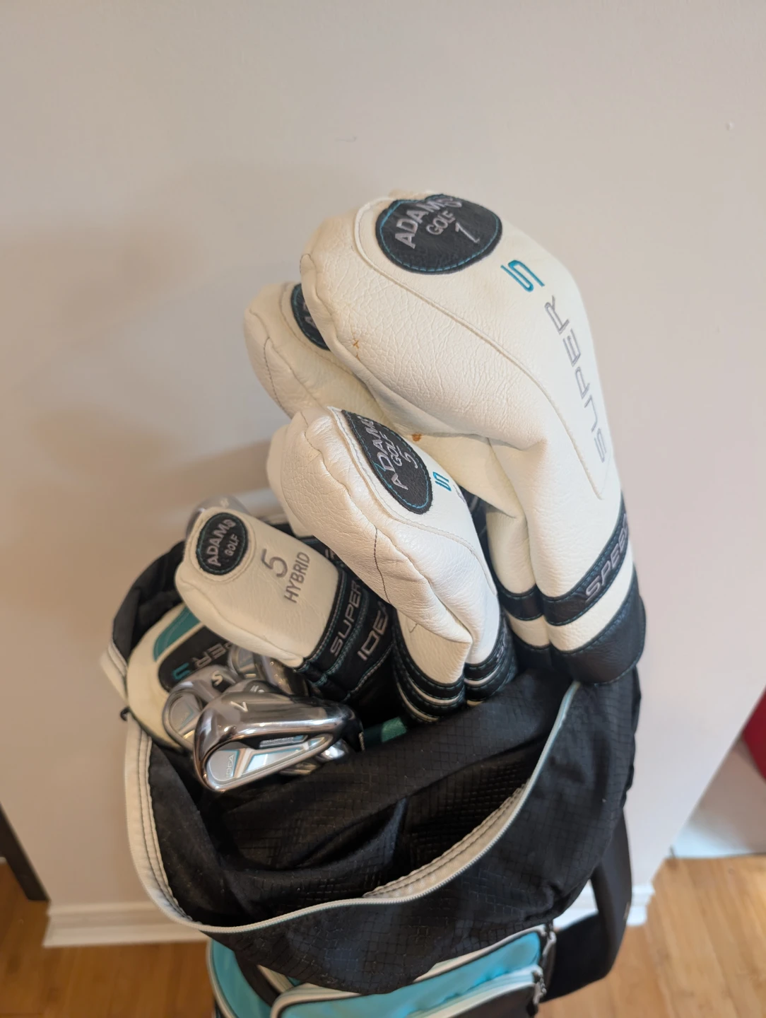 Adams Golf Super S Hybrid Clubs and Golf Bag - photo 4