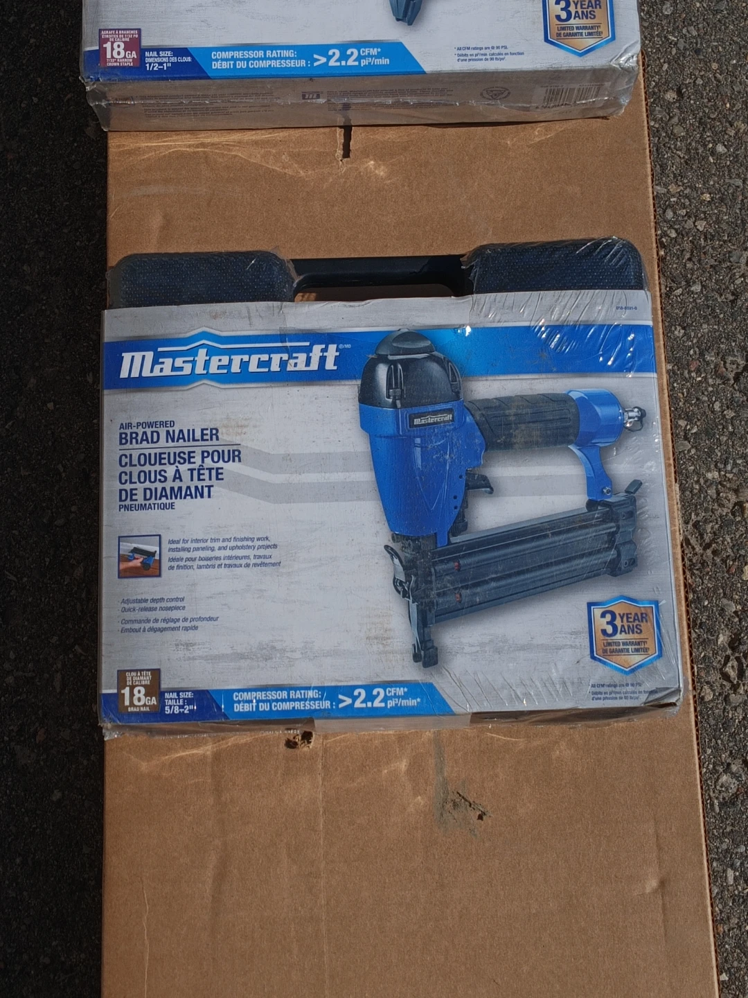 Mastercraft Air-Powered nailers - photo 4