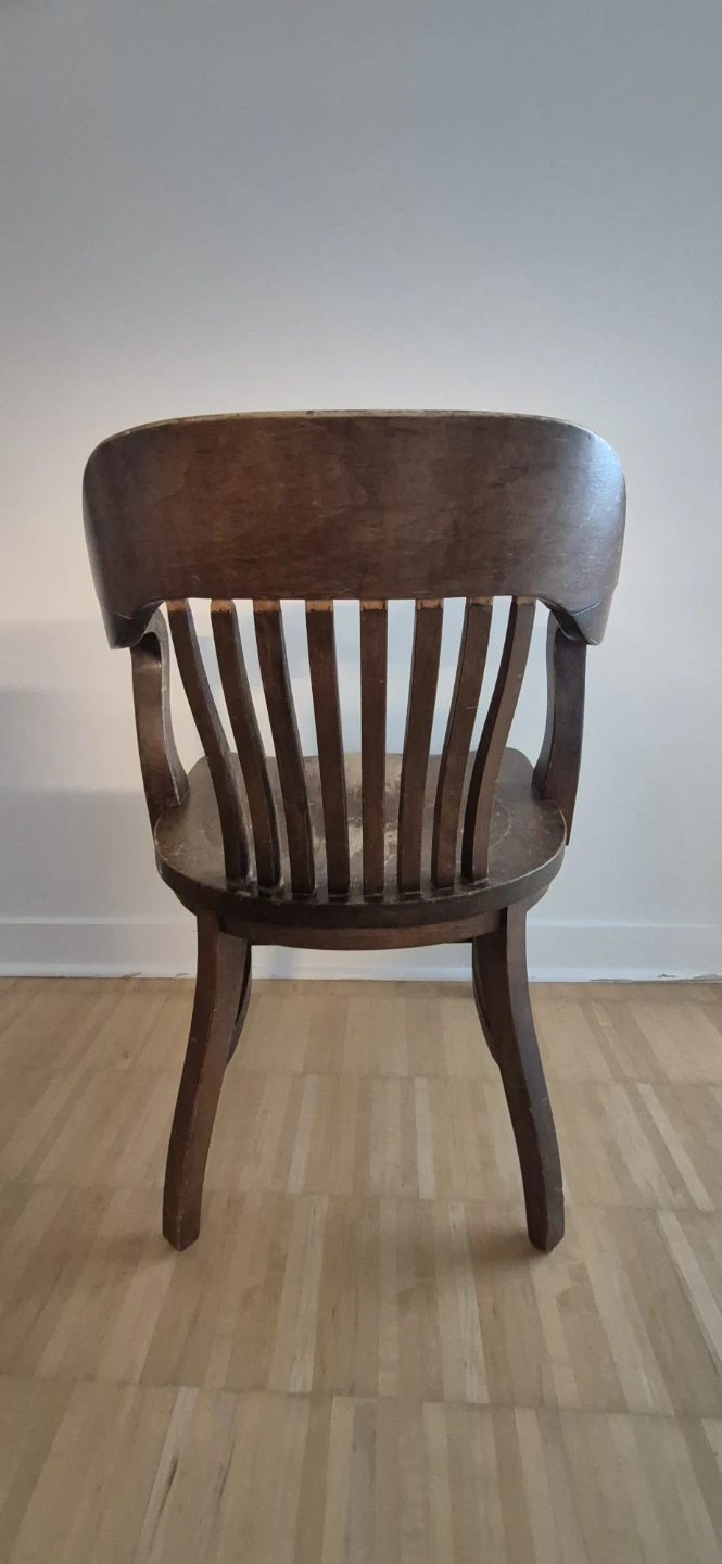 Vintage Wooden Armchair - photo 3