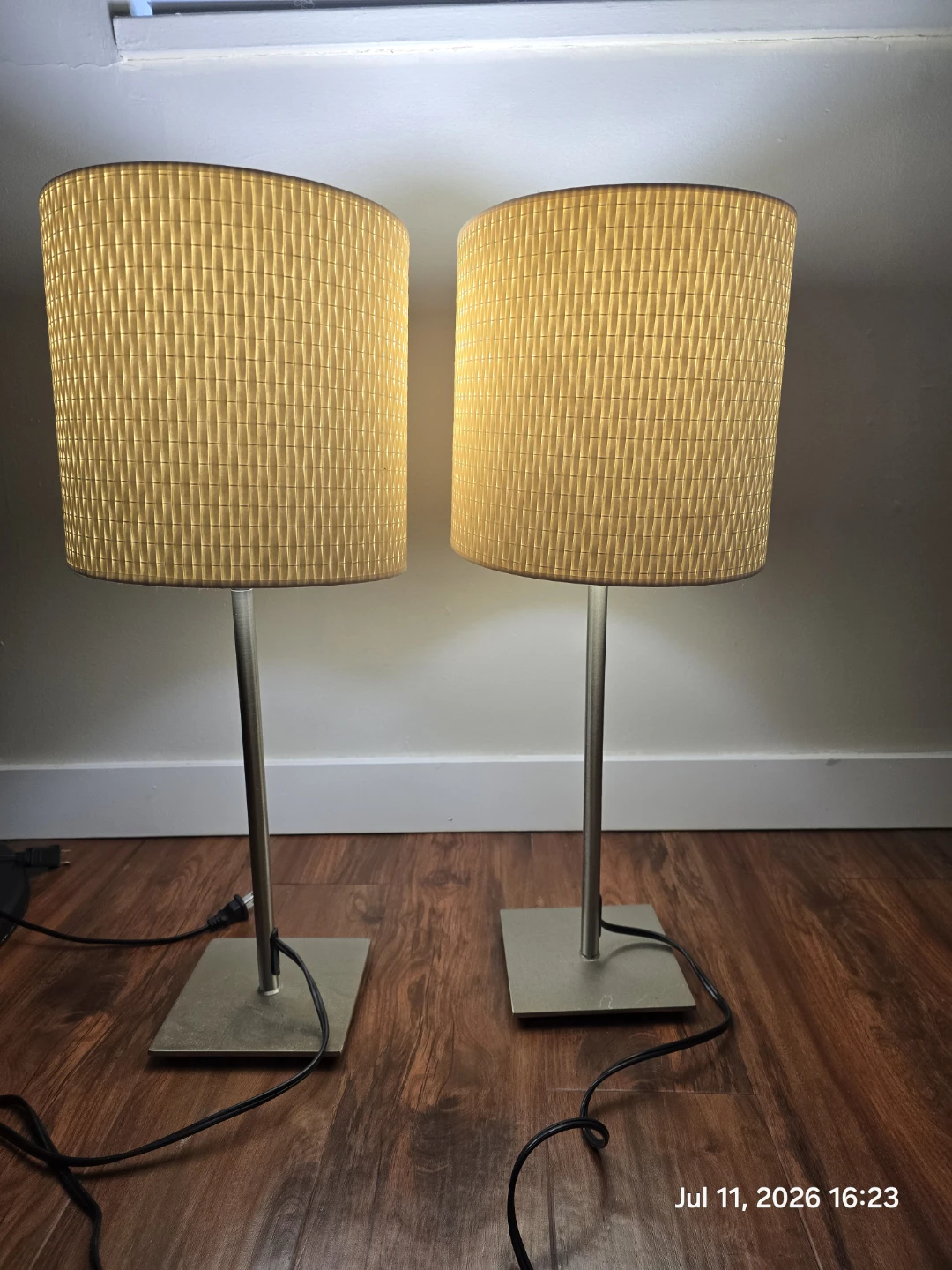 Pair of IKEA ALÄNG Table Lamps