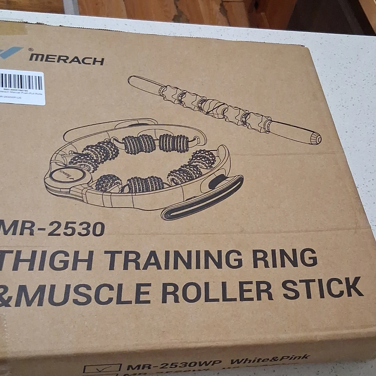 MERACH MR-2530 Thigh Training Ring & Muscle Roller Stick