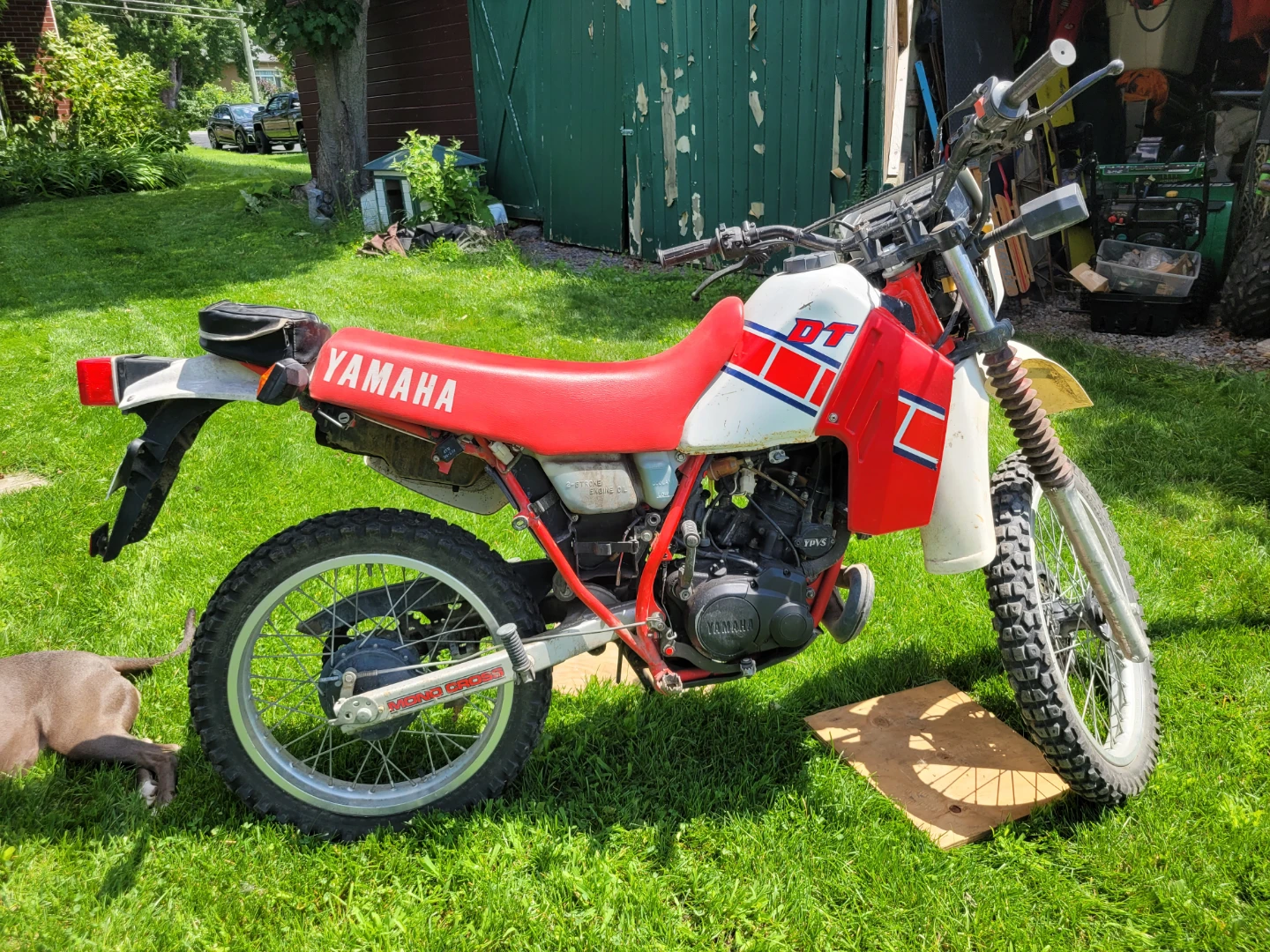 1989Yamaha DT series motorcycle DT200 - photo 4