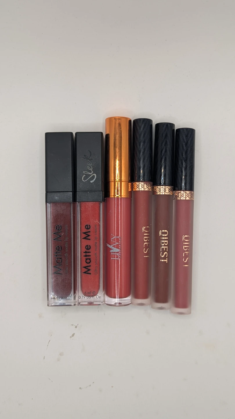 Set of 6 Matte Lipsticks