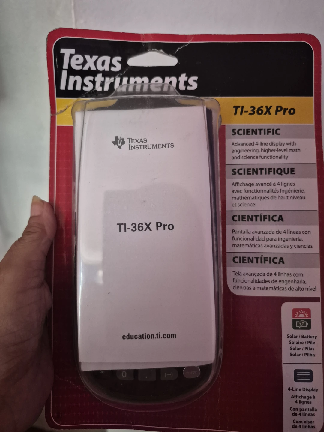 Texas Instruments TI-36X Pro Scientific Calculator