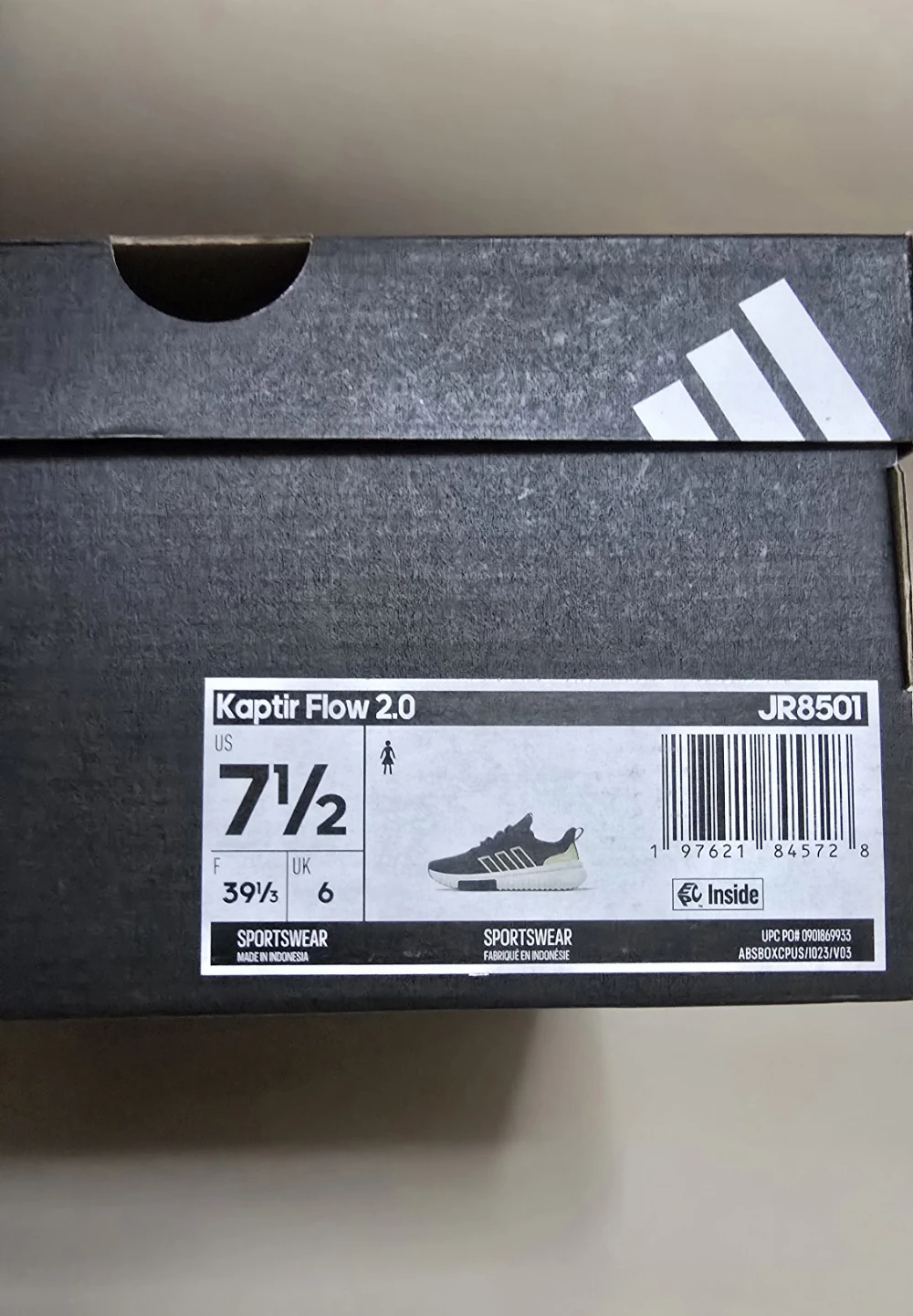 Women Adidas Kaptir Flow 2.0 Shoes 7.5 - photo 5