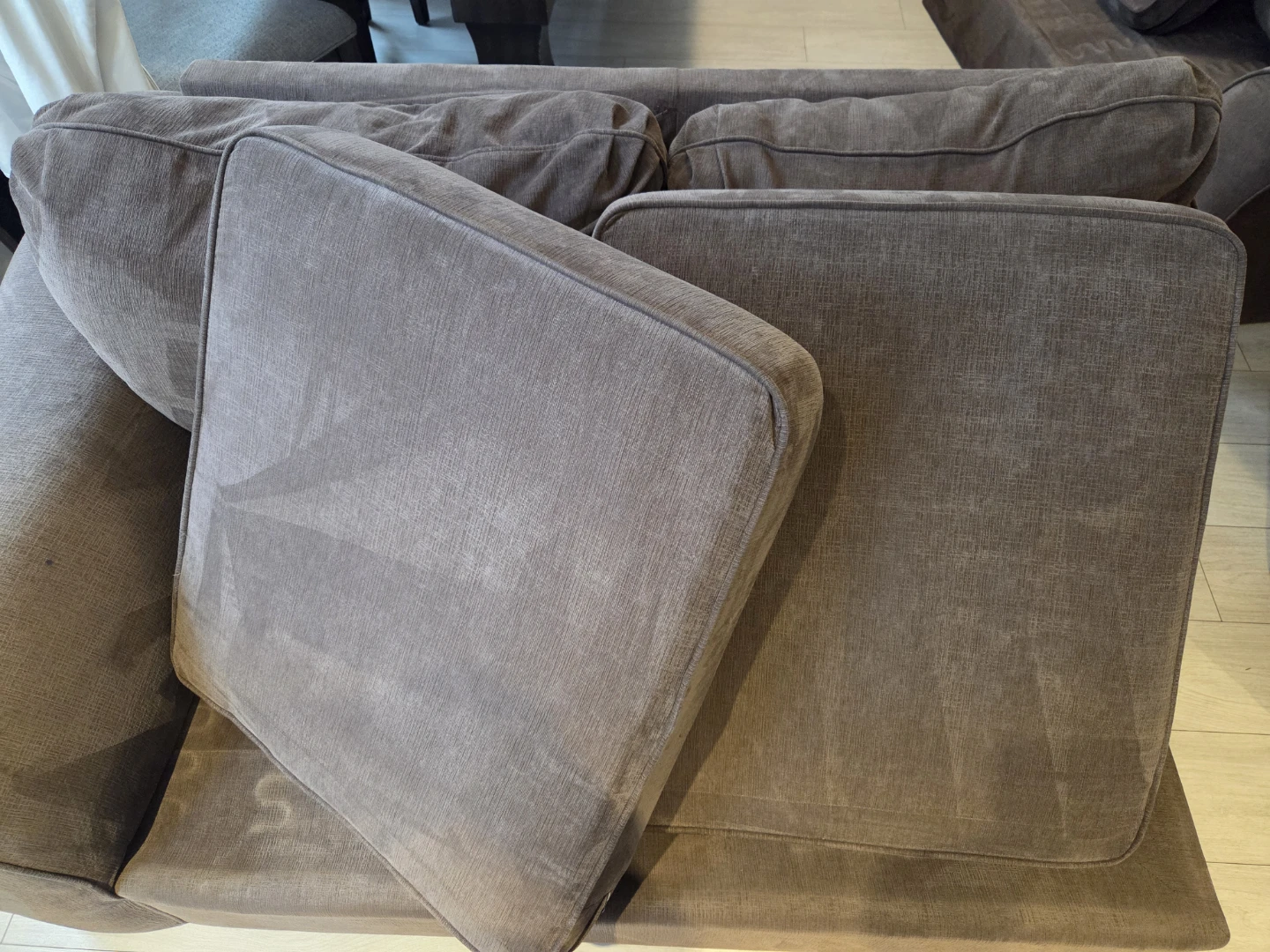 Large Brown Sectional - photo 4