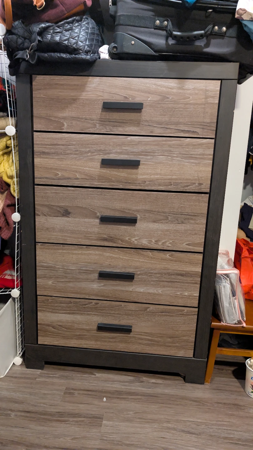 5 drawers chest