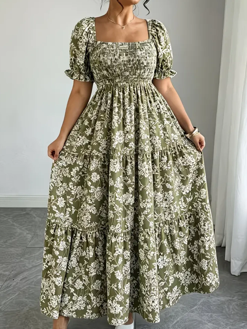 ☀️ Robe longue d'été élégante pour femme - taille 2xl - photo 3